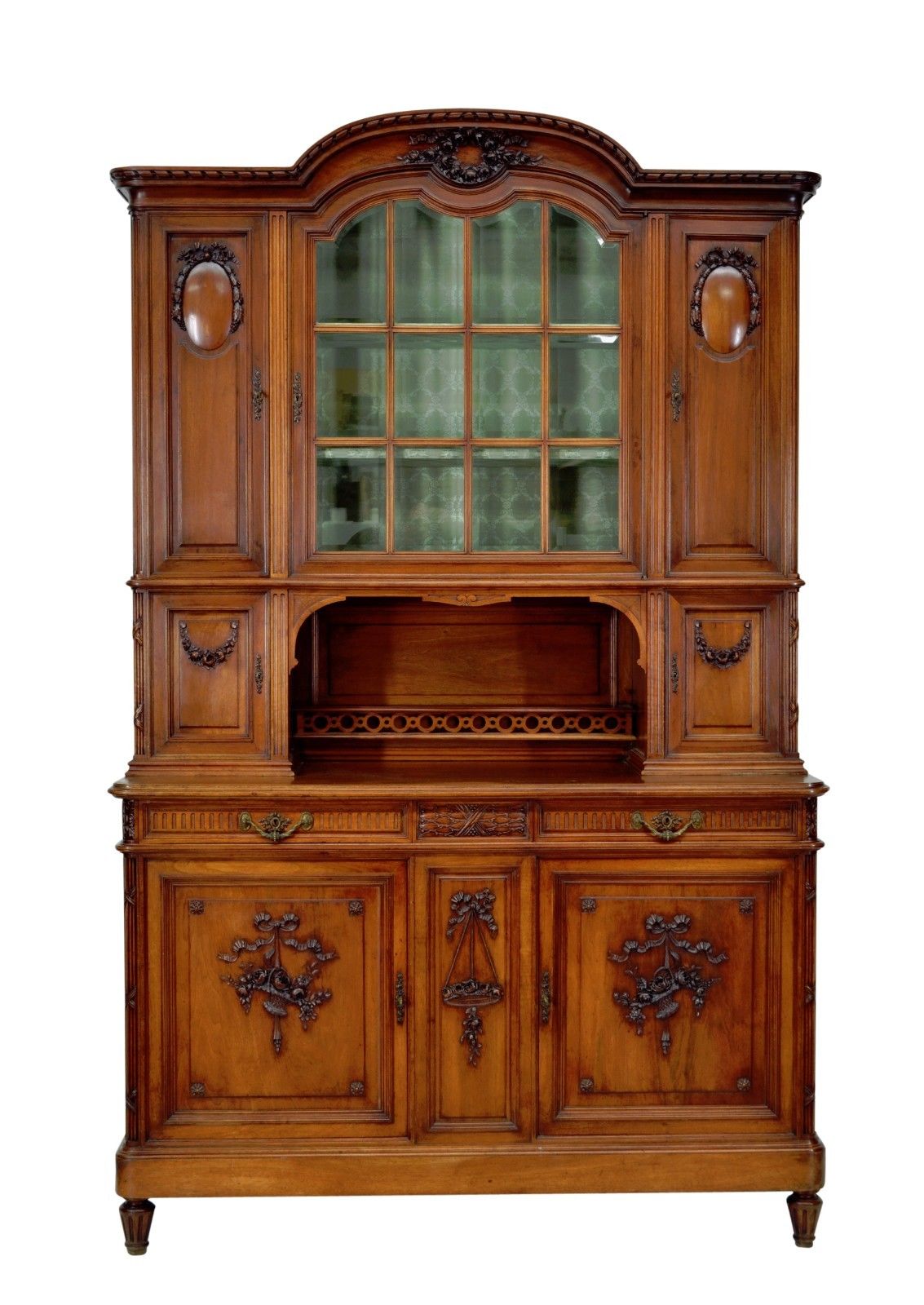 French Antique Carved Cabinet